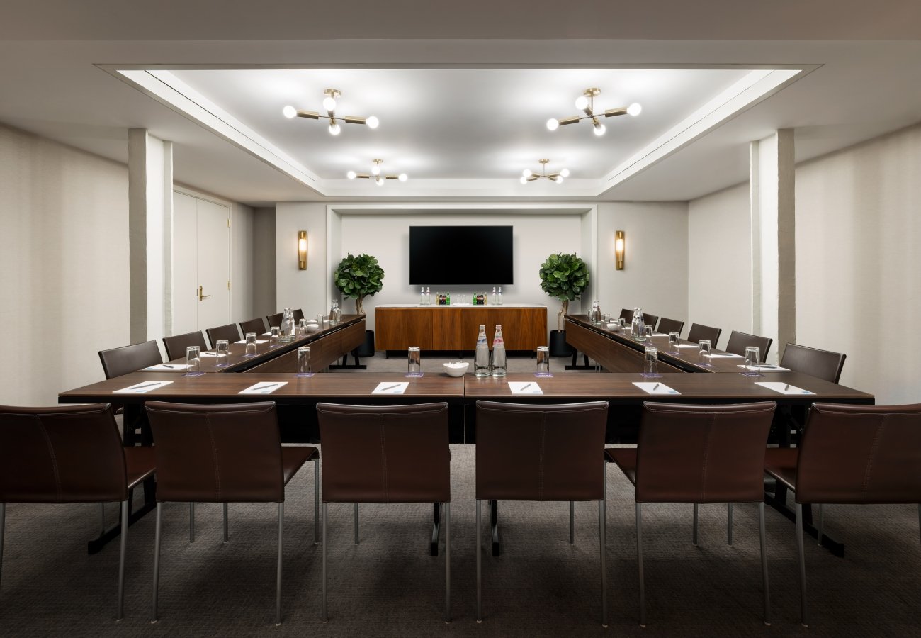 Workshop meeting room at The James New York NoMad Hotel